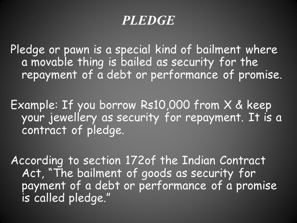 Image result for pledge and pawn