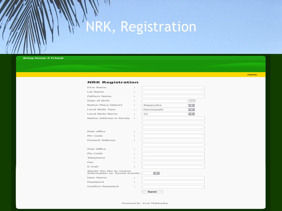 NRK, Registration