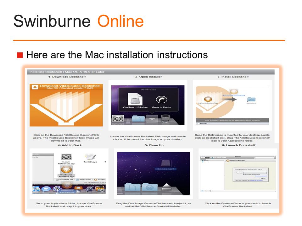 Swinburne Online  Here are the Mac installation instructions