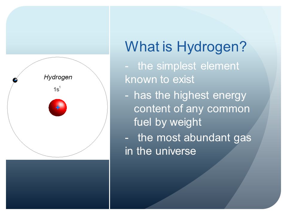 What is Hydrogen.