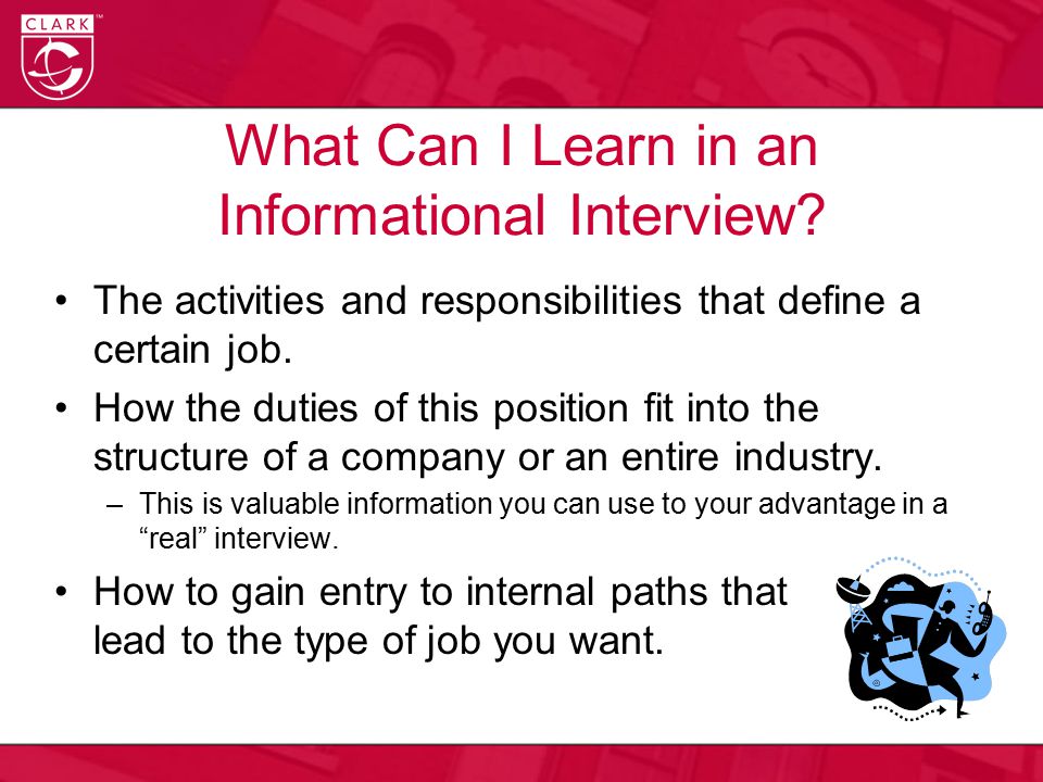 What Can I Learn in an Informational Interview.