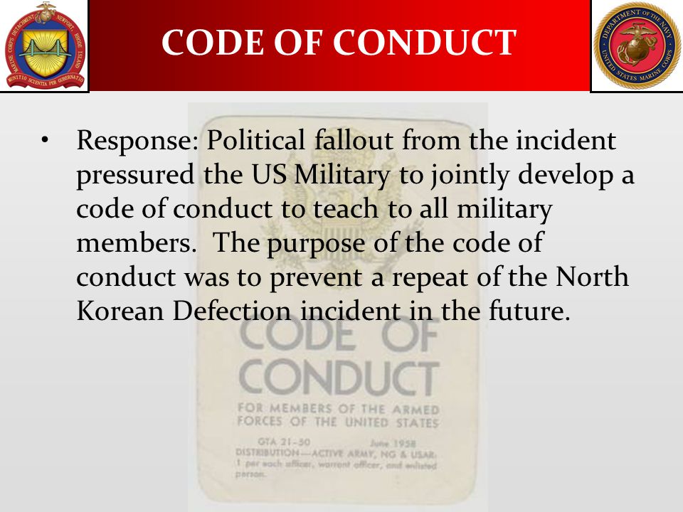 Codes of Conduct in War?