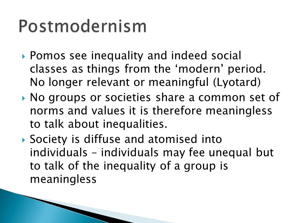 Pomos see inequality and indeed social classes as things from the ‘modern’ period.