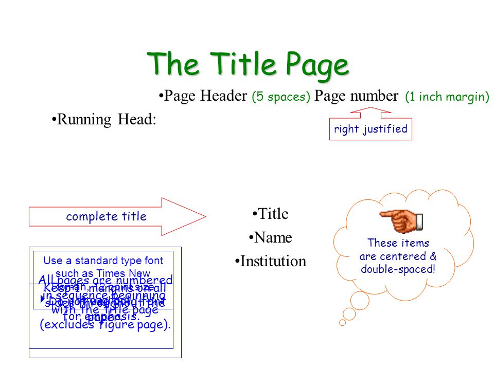 the apa style paper format and documentation of a research study