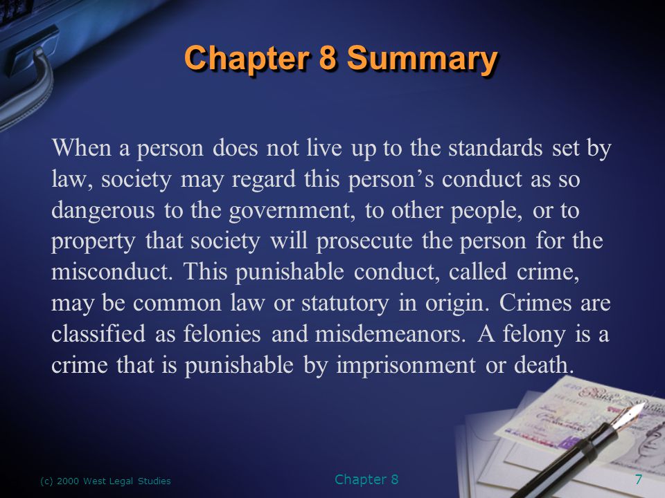crimes and misdemeanors summary