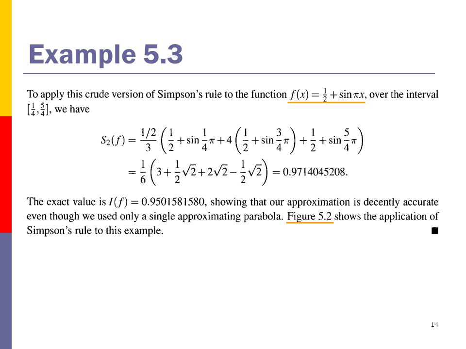 14 Example 5.3