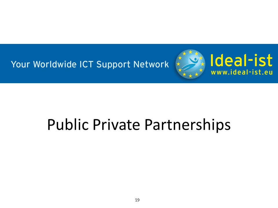 Public Private Partnerships 19