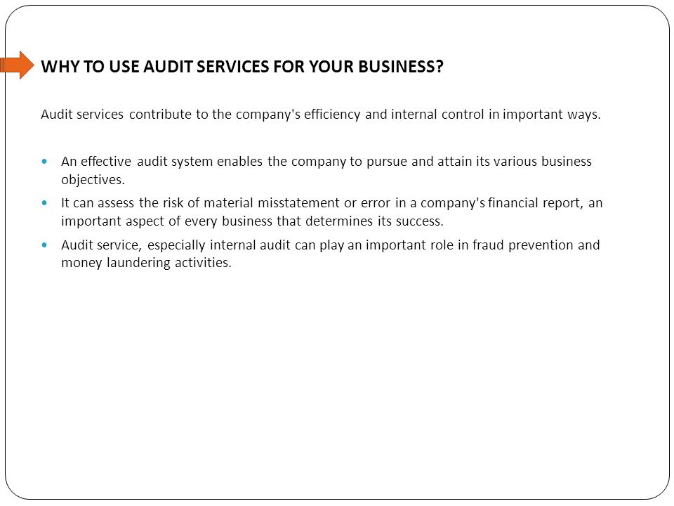 WHY TO USE AUDIT SERVICES FOR YOUR BUSINESS.