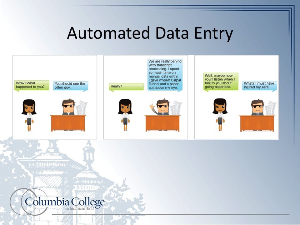 Automated Data Entry