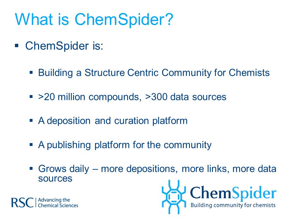 What is ChemSpider.