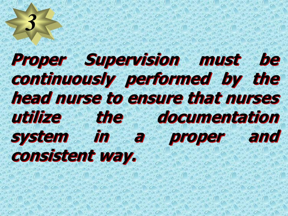 2 To Help Nurses to apply the developed manual, the different forms of nursing records and reports suggested in the manual should be made available to nurses by the hospital or health authority and be kept as a permanent data source.