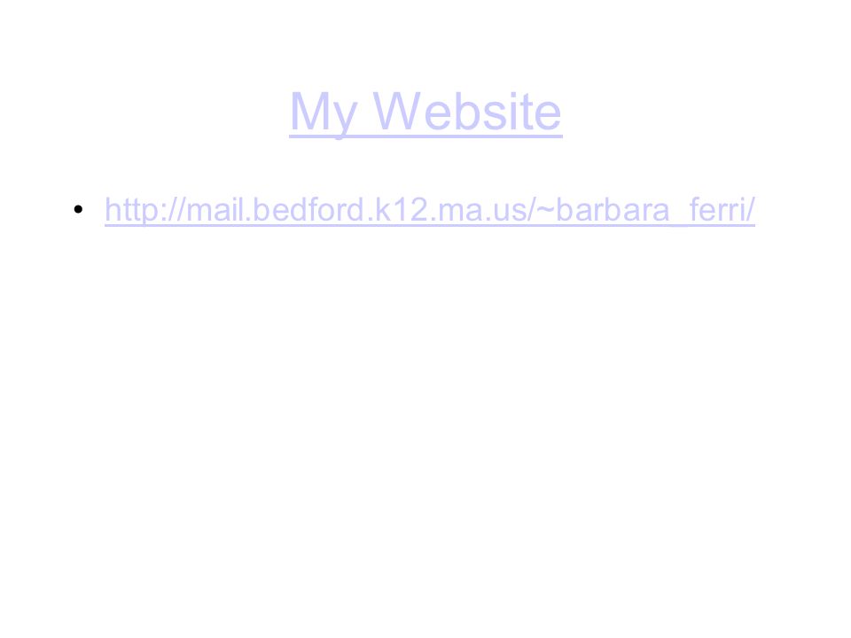 My Website