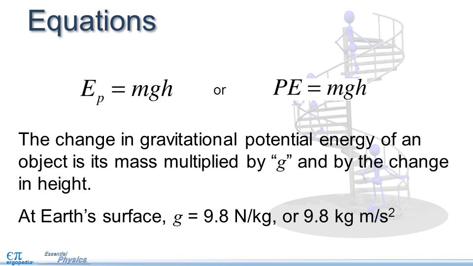 Gravitational Potential Energy Pg 25 In Nb Objectives Investigate Examples Of Gravitational Potential Energy Calculate The Potential Energy Mass Ppt Download