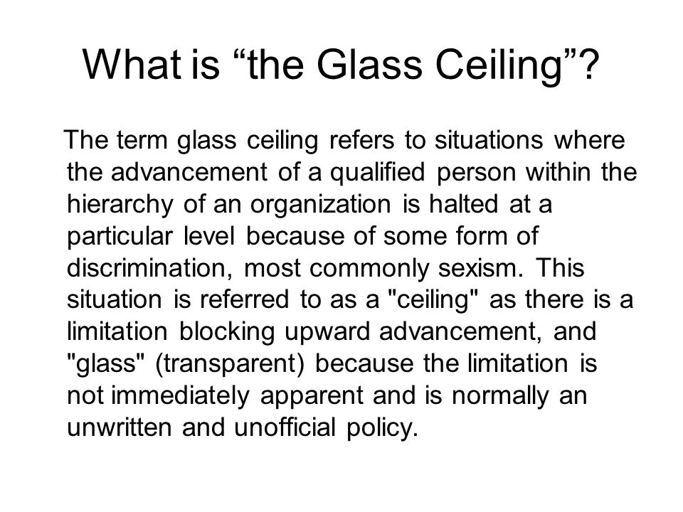 Women Breaking The Glass Ceiling What Is The Glass Ceiling