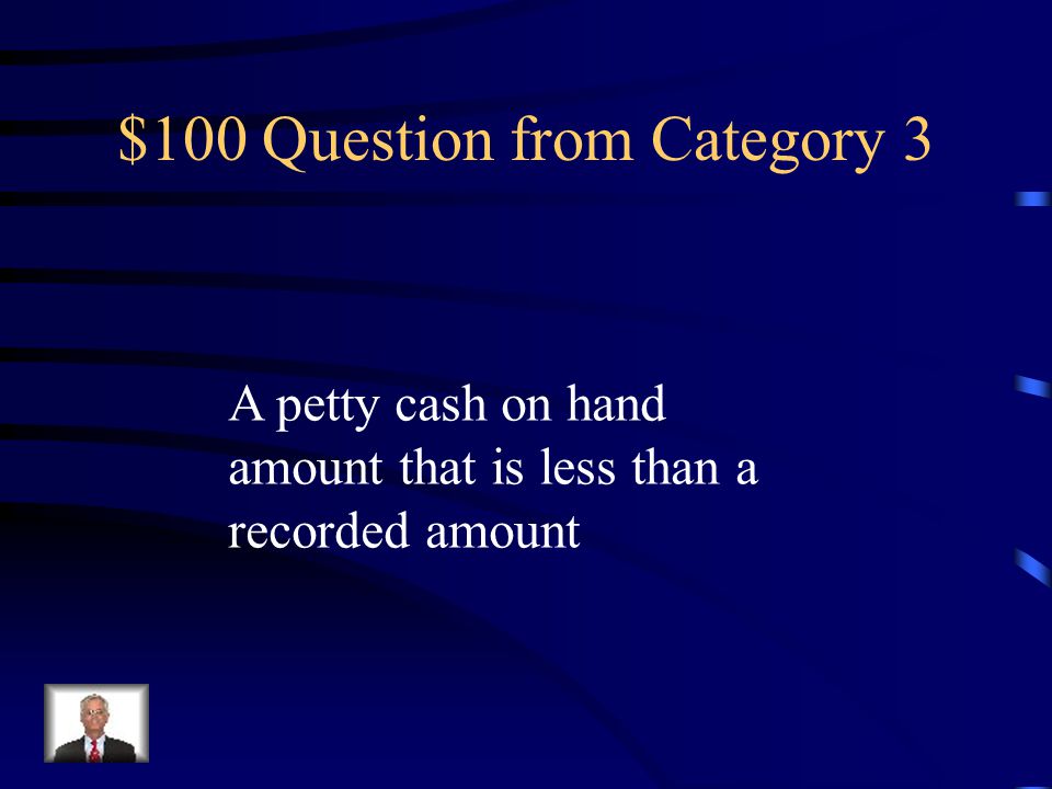$500 Answer from Category 2 Cash Discount