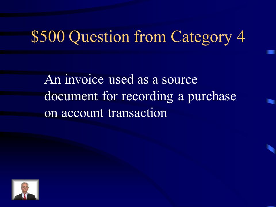$400 Answer from Category 4 Debit Memorandum