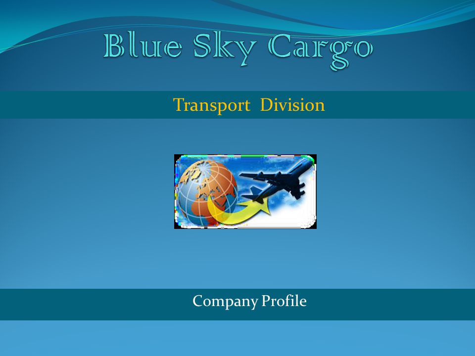 Company Profile Transport Division