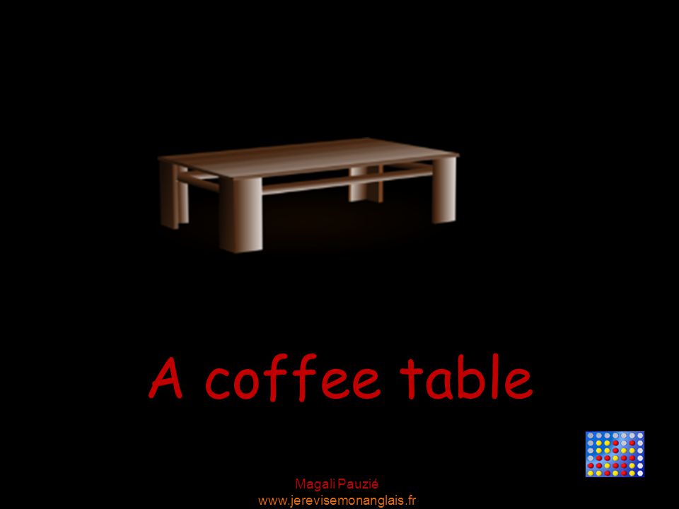 Magali Pauzié   A coffee table