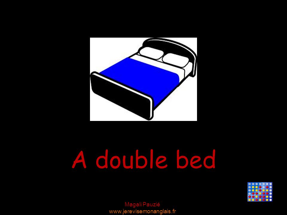 Magali Pauzié   A double bed
