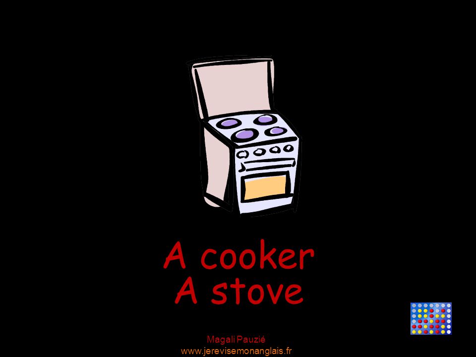 Magali Pauzié   A cooker A stove