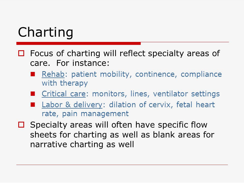 Labor And Delivery Charting