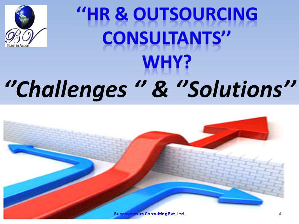 ‘’Challenges ‘’ & ‘’Solutions’’ 4Buenaventura Consulting Pvt. Ltd.