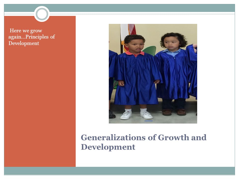 Generalizations of Growth and Development Here we grow again…Principles of Development