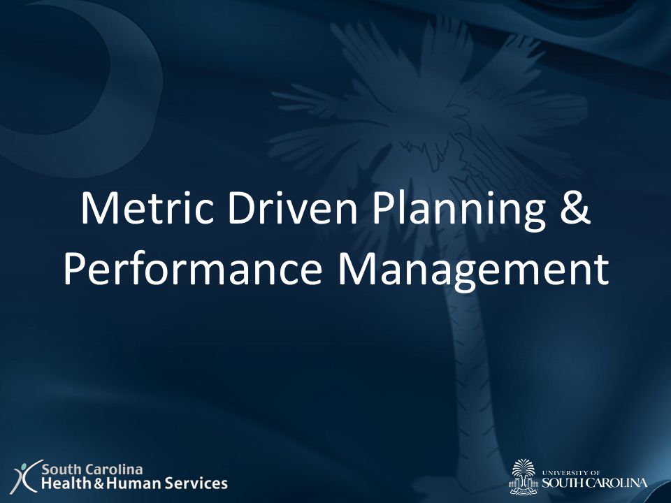 Metric Driven Planning & Performance Management