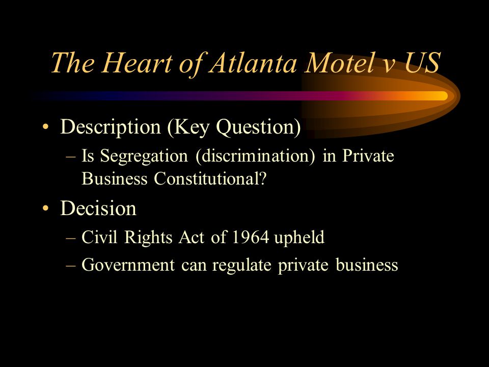 Gideon v Wainwright Description (Key Question) –Do states have to provide attorneys to people like the federal govt.