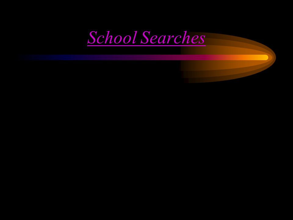 New Jersey v T.L.O. Description (Key Question) –What is necessary for school searches.