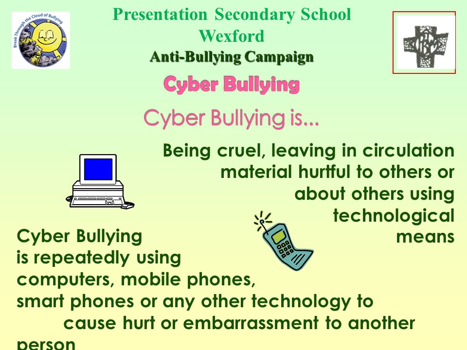 Your home should be a safe place where you can be away from bullying and harassment......