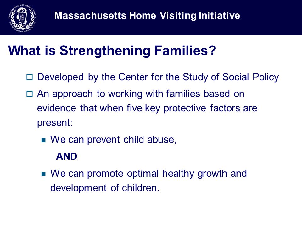 What is Strengthening Families.