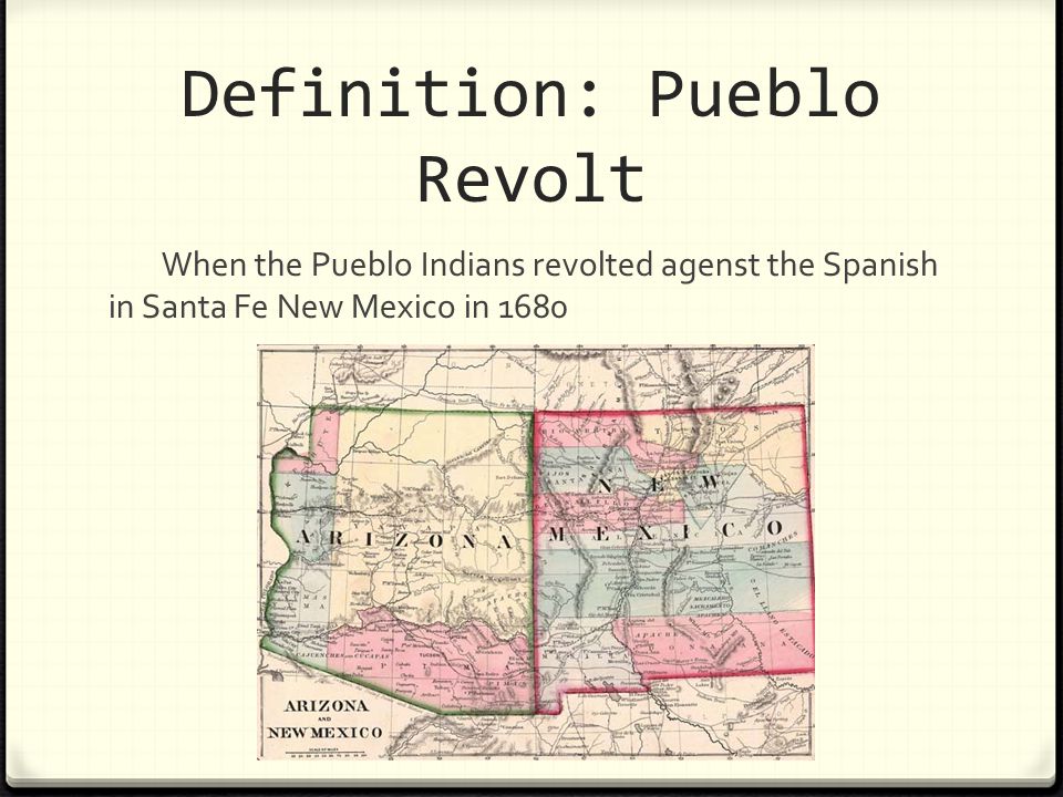 The Pueblo Revolt The Pueblo Revolt Serafina S Stories Project By