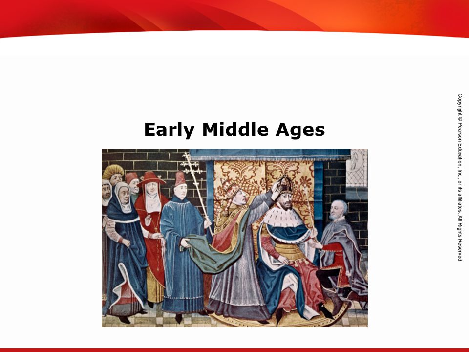 TEKS 8C: Calculate percent composition and empirical and molecular formulas. Early Middle Ages