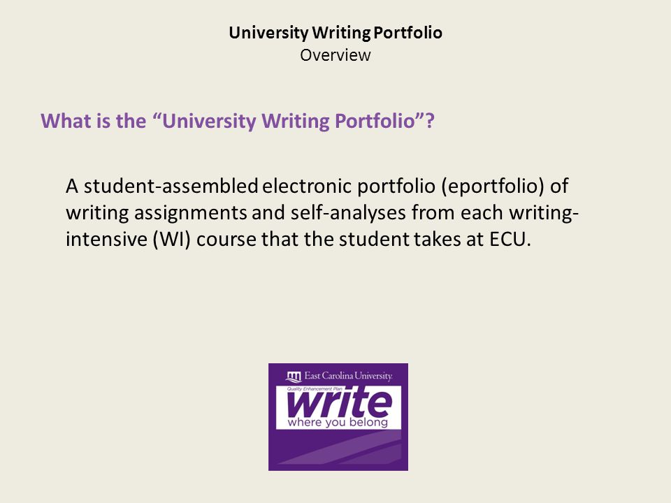 Ecu assignment presentation