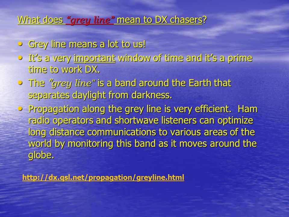 Chasing DX” Scott Long, K8SM “It's thrilling and it's exciting!! CQ DX CQ DX  CQ DX DE K8SM K8SM KS8M. - ppt download