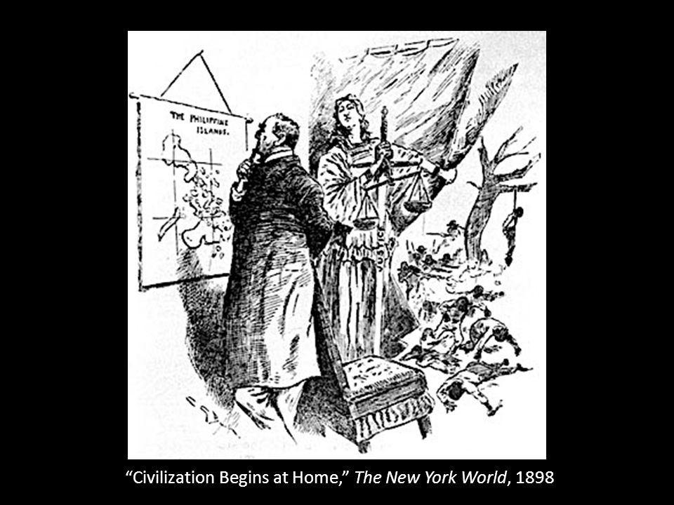 Civilization Begins at Home, The New York World, 1898