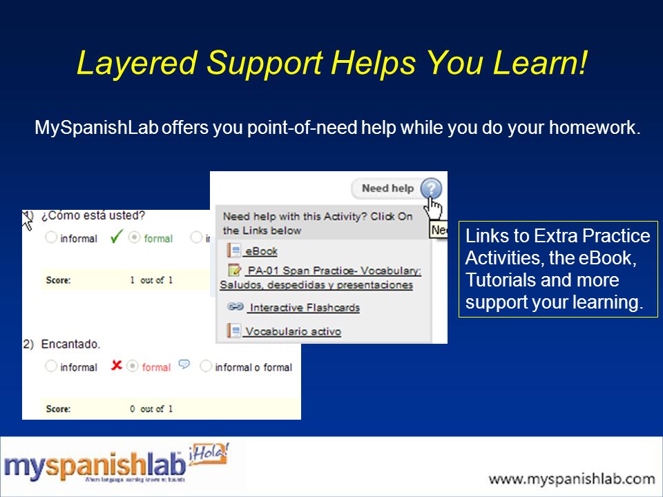 Layered Support Helps You Learn.