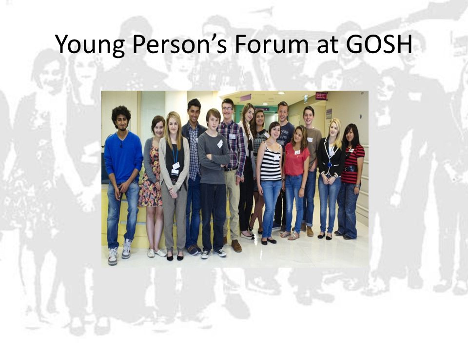 Young Person’s Forum at GOSH