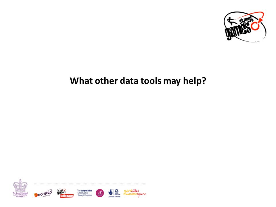 What other data tools may help