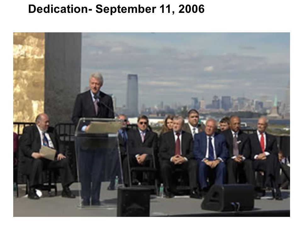 Dedication- September 11, 2006