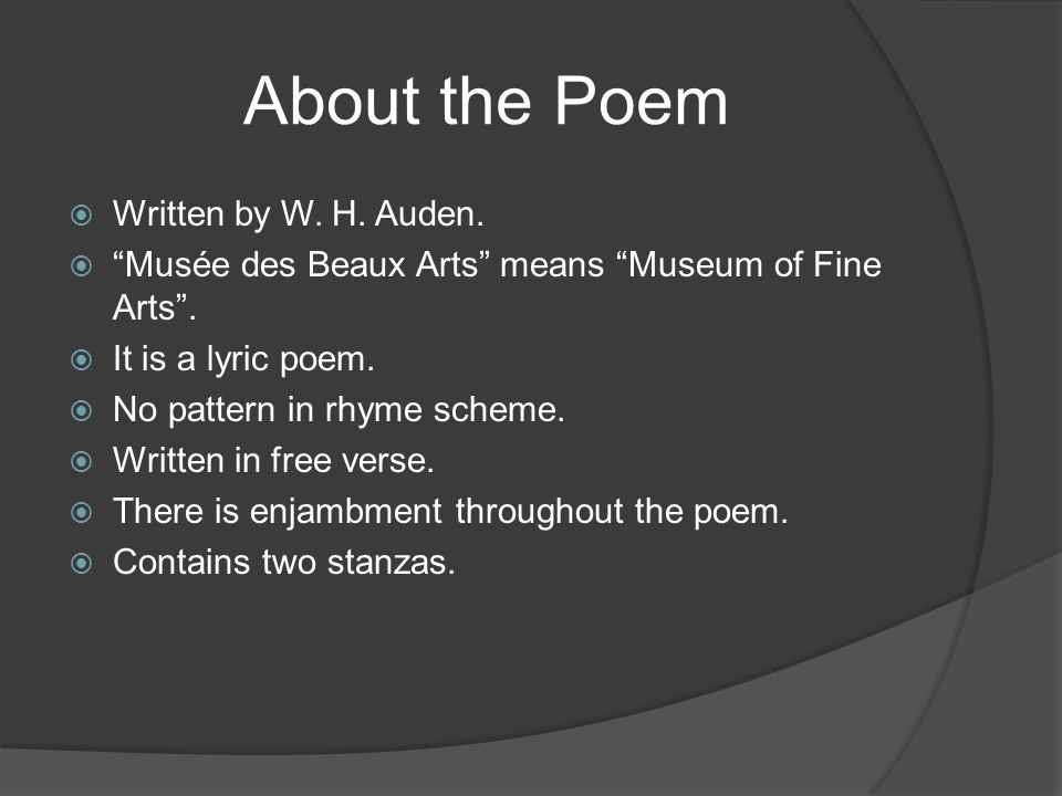 analiza musee des beaux arts Audena