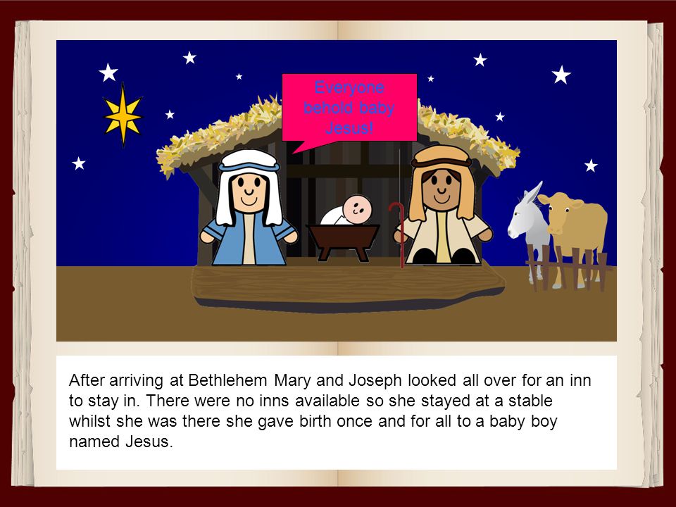 Caesar Augustus demanded that everyone went back to their hometown so Mary and Joseph had to go to Bethlehem.