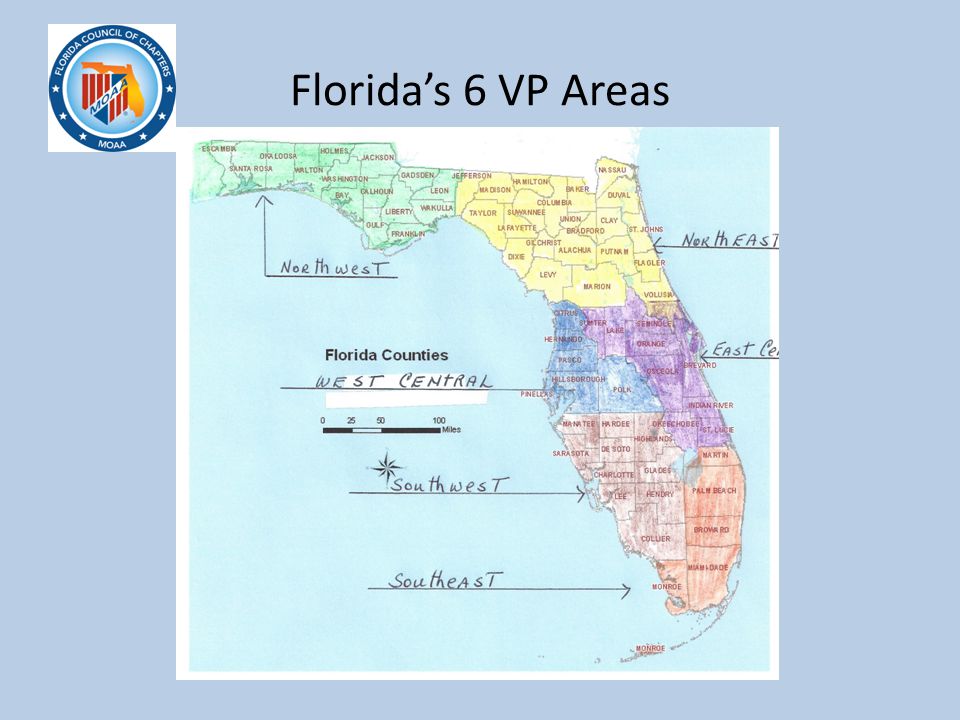 Florida’s 6 VP Areas