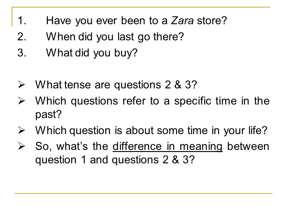 have you ever been to a zara store