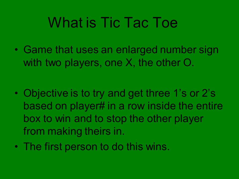 Tic Tac Toe Object Oriented Programming C++