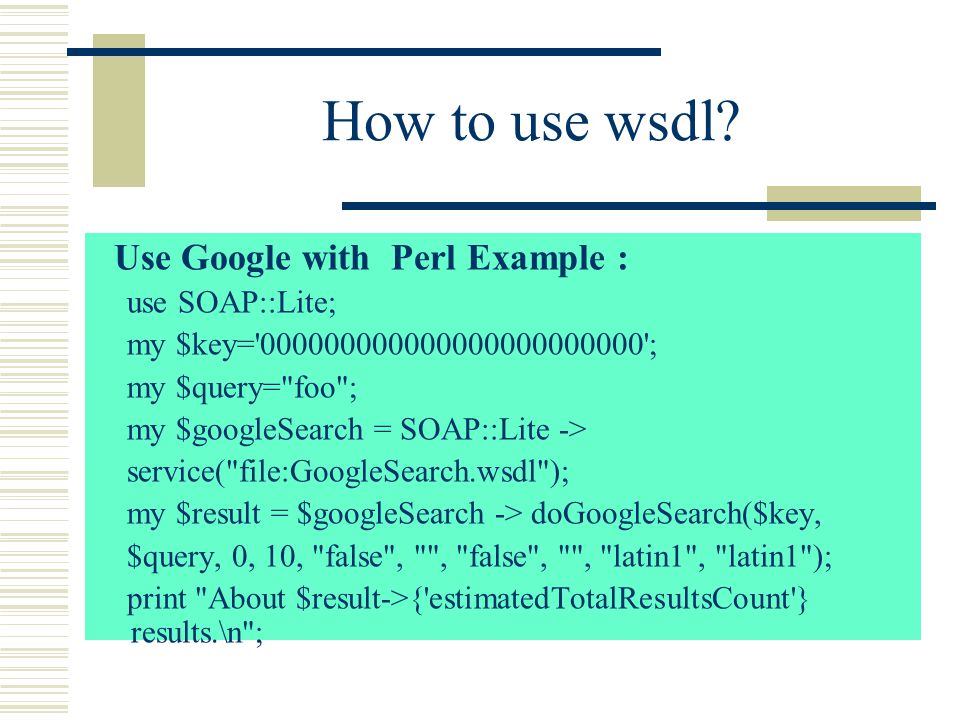 WSDL-Web Service Description Language By Shin Chuan, Lin July / 8 / ppt  download