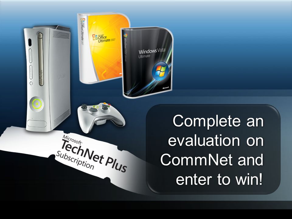 Complete an evaluation on CommNet and enter to win!