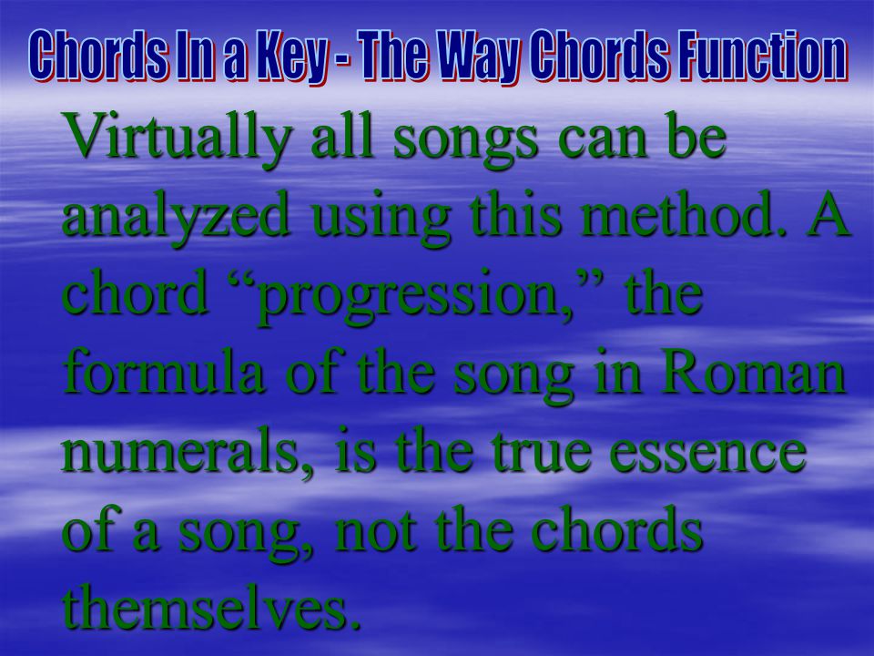 There are four basic chord qualities: Major Minor Diminished Augmented. -  ppt download