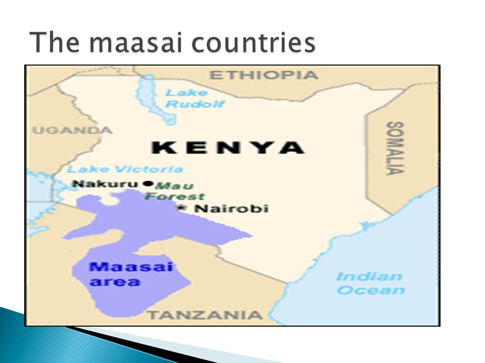 maasai people map